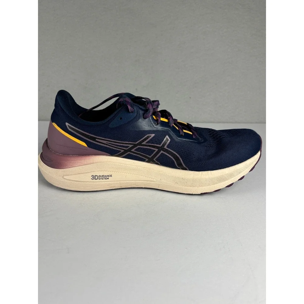 ASICS GT-1000 13 Running Shoes PureGEL FlyteFoam Size 9 Midnight Lilac 1012B747